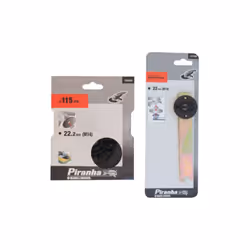 support avec A crou annulaire pour piA ces d'angle? 115 mm piranha X32105 pour broyeur