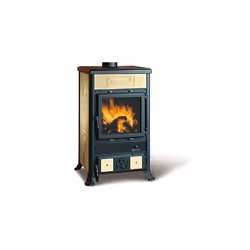 Description générale Le poêle à bois La Nordica Extraflame modèle Rossella R1 est conçu pour offrir une chaleur confortable e ...