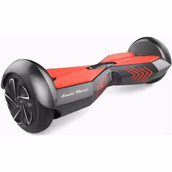 Landglider Smart Wheel Z3, Scooter auto-équilibré, Noir, Rouge, 100 kg, 21,8 cm, 12 km/h, 20 km