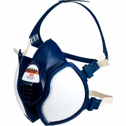 Mod. 4251 avec filtre intégré sans aucune pièce de rechange. Une fois le filtre épuisé, tout le demi-masque est éliminé. Util ...