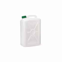 Boite alimentaire en polye'thyle'ne non toxique lt. 15 futs a' usage alimentaire huile eau