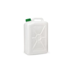 Boite alimentaire en polye'thyle'ne non toxique lt. 15 futs a' usage alimentaire huile eau