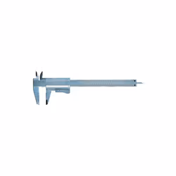 calibre ventesimal 160 mm avec outil de mesure vernier lecture 1/20 mm