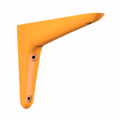 Mod. PICASSO PLASTIQUE. Capacité 25 kg par couple Dimensions cm 17x11,5h Couleur orange