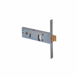 Serrure Cisa Art.44150 sans cylindre de pene re'versible et 2 tours inte'gre's distance 70 mm plastron 16 mm