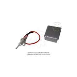Electrode de rechange avec support barbecue pour barbecue Campingaz Expert Deluxe