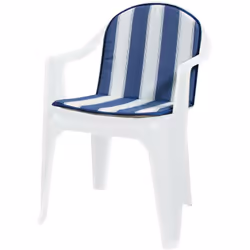 COUSSIN AVEC DOSSIER 60% polyester 40% coton. Rembourrage en mousse de polyuréthane. Epaisseur 2 cm Dimensions 80 (38+42)x42c ...