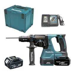 Makita - Marteau perforateur 18vp-5ah dhr243rtj c/2 batteries lithium - Salon