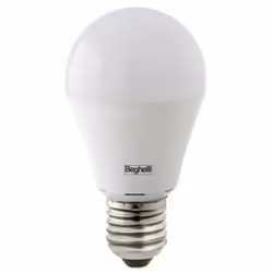 LAMPE À TECHNOLOGIE LED BEGHELLI Modèle Goccia , douille E27, puissance 13 W , lumière froide. Pack.10 pièces.