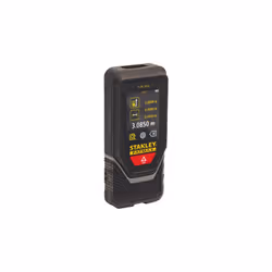 Mesureur laser Stanley TLM 165-SI gamme 0,15-60 m alimente' par batterie pre'cision 1,5 mm/10 m multifonction