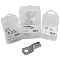 Intercable - 182180 ICR106SB10 Cosse de câble tubulaire 180 ° M6 10.00 mm² 10 pc(s)