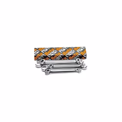 Jeu de 6 clés pour raccords beta 94 Contenu du jeu : 8x10-10x11-11x13-12x14 17x19-19x22 mm Type : Bouche ouverte Unité de mes ...