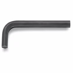Clé mâle 6 pans coudée, brunie ISO 2936 Clés mâles esag pliées noires n°9