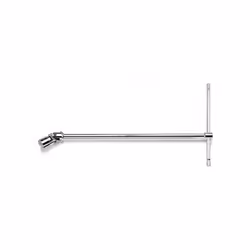 CLÉ À DOUILLE ARTICULÉE T 6 952 BETA Modèle articulé Douille hexagonale Axe coulissant Chromé UNI 6743