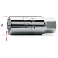Clé à douille pour bougies d'allumage 3/8 bêta 956e - 17.8