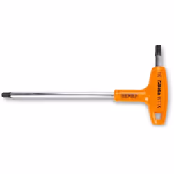 Clé mâle Beta 97TTX Torx avec manche cruciforme, performances supérieures aux modèles traditionnels avec profil entièrement h ...