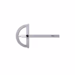 Rapporteurs d'angles simple en acier inoxydable, se déclinent en 4 dimensions. Contenu du colis :