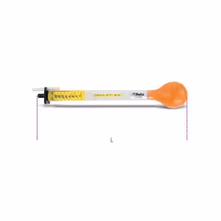 Densimètre pour liquide antigel. Longueur : 340 mm Utilisation : Liquide antigel Type : Densimètre