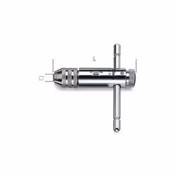 Porte-outils à cliquet réversible, BETA vous propose deux dimensions... Contenu du colis :