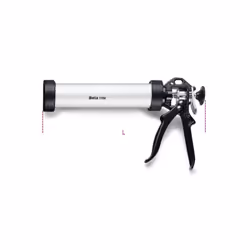 Pistolet à mastic modèle professionnel tube aluminium, pour cartouches et sachets également pour sachets Longueur : 360 mm Ut ...