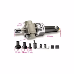Meuleuse pneumatique pour soupapes. "Pression de fonctionnement 6 bar Dimensions : 250x90 mm Utilisation : Valves Typologie : ...