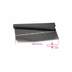 Tapis isolant Dimensions : 1000x1000x4 Certification : Vde 0303 Tension supportée : 1000v Poids : 4320 g