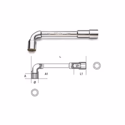 La qualité BETA pour ces clés à pipe débouchées chromées 25 Dimensions aux choix, pour plus de service. Contenu du colis :