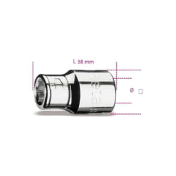 Beta - Douille porte embouts - 867 - x 1 - 38 mm - 1/2'' - 10 mm - 6 pans
