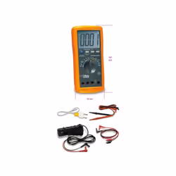 Multimètre numérique pour automobile. Tension DC : 400 mv - 4/40/400/100 v Tension AC : 400 mv - 4/40/400/700 v Courant DC : ...
