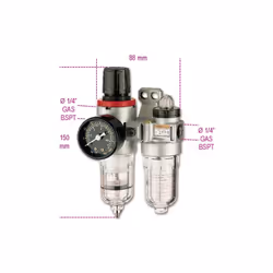 Filtre régulateur lubrificateur. "Unité modulaire composée d'un filtre séparateur de condensats et d'un lubrificateur " unité ...