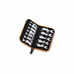 Jeu de 12 clés mixtes courtes droites beta 142c en coffret. Réversible : Non Type : Courte Contenu du jeu : 8-9-10-11-12-13-1 ...