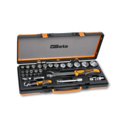 902A/C22 Jeu de clés à douille en coffret 28 pcs. - Beta