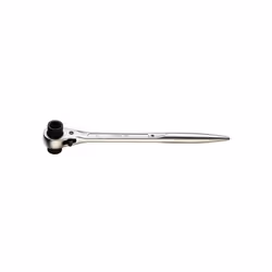 Clé à cliquet chromée pour échafaudage Type : A cliquet Unité de mesure : Millimètres Profil : Polygonal Finition : Chromée U ...