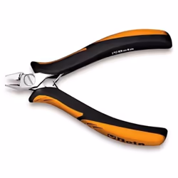 Cutter électronique avec lames diagonales aplaties et becs plus fins, poignée bimatière. Unité de mesure : Millimètres Type : ...