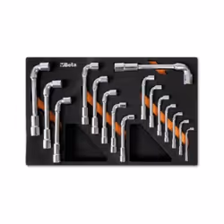 Ce module en mousse Beta est composé de 16 clés à pipe débouchées. Contenu du colis : 1 plateau thermoformé souple 16 clés à  ...