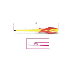 Beta - Tournevis pour vis Phillips® - 1272MQ - 80 mm - PH-1 - Philips