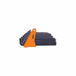 Jeu de 12 clés hexagonales coudées type long 96l avec support. Contenu du jeu : 2-2,5-3-3,5-4,5-5 6-7-8-9-10 mm Nombre de piè ...