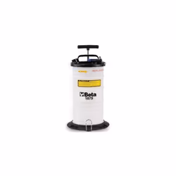 aspirateur de liquides manuel et pneumatique 9,5 litres. convient pour : huile de moteur, huile de boîte de vitesses, liquide ...