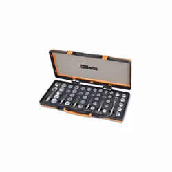 Assortiment d'outils pour réparer les filetages du carter d'huile. Permet une réparation rapide et pratique des filetages des ...