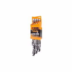 lot de 9 clés mixtes à cliquet articulés, tailles 8 - 10 - 11 - 12 - 13 - 14 - 15 - 17 et 19 mm, présentées en support compac ...