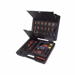 Assortiment de 94 connecteurs de test automobile à utiliser avec les principaux outils de diagnostic. inclus dans l'assortime ...