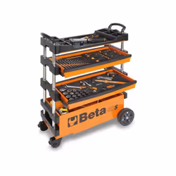Le chariot à outils Beta C27S est l'article idéal pour une utilisation en extérieur grâce à sa structure pliante innovante. I ...