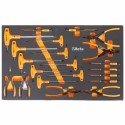 Le plateau souple M62 Beta est un assortiment pratique et complet d'outils disposés sur un plateau thermoformé en EVA. Ce pro ...