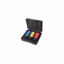 L'ensemble de douilles mécaniques colorées 1/2" pour écrous de roue 3 pcs. Beta 720LC/C3 est un assortiment d'outils à main i ...
