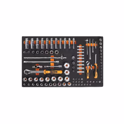 Le plateau souple Beta M100 est un assortiment pratique et complet d'outils disposés sur un plateau thermoformé en EVA. Ce pr ...