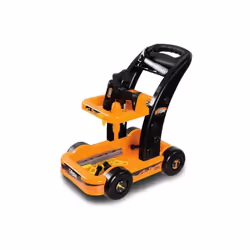 Kinder trolley , chariot à outils pour enfants à partir de 3 ans. Type : Chariot à outils pour enfants avec outils