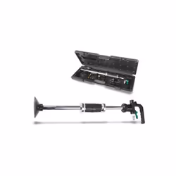 Equipé d'un extracteur de tampon pneumatique de 1,1 kg, ce kit comprend des ventouses de 75 - 100 - 125 mm de diamètre et un  ...