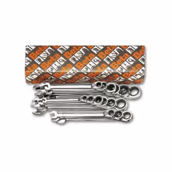 L'ensemble de clés mixtes à cliquet réversible 17 Pcs. Beta 142/S17 est un assortiment pratique d'outils à main idéal pour un ...