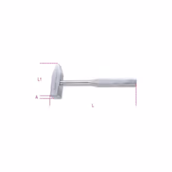 Le marteau Beta 1370INOX de type allemand de 500 g est un outil à main pour mécaniciens entièrement fabriqué en acier inoxyda ...