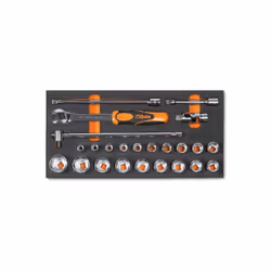 Le plateau souple MC21 Beta est un assortiment pratique et complet d'outils disposés sur un plateau thermoformé en EVA. Ce pr ...